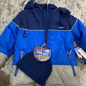 Boys Ski Jacket and hat - 4T